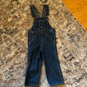 Kids Denim John Deere Bib Overalls